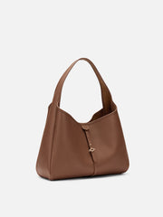 Never Late Hobo Bag Brown Combi