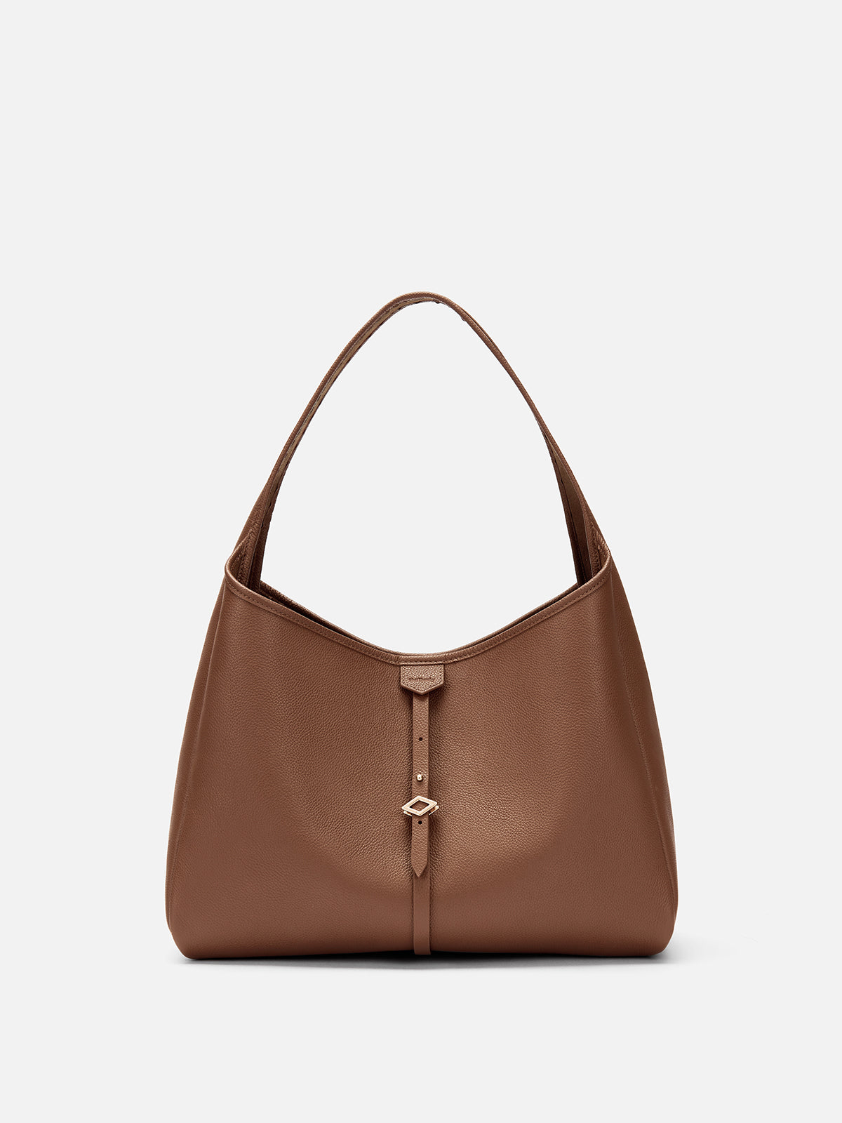 Never Late Hobo Bag Brown Combi