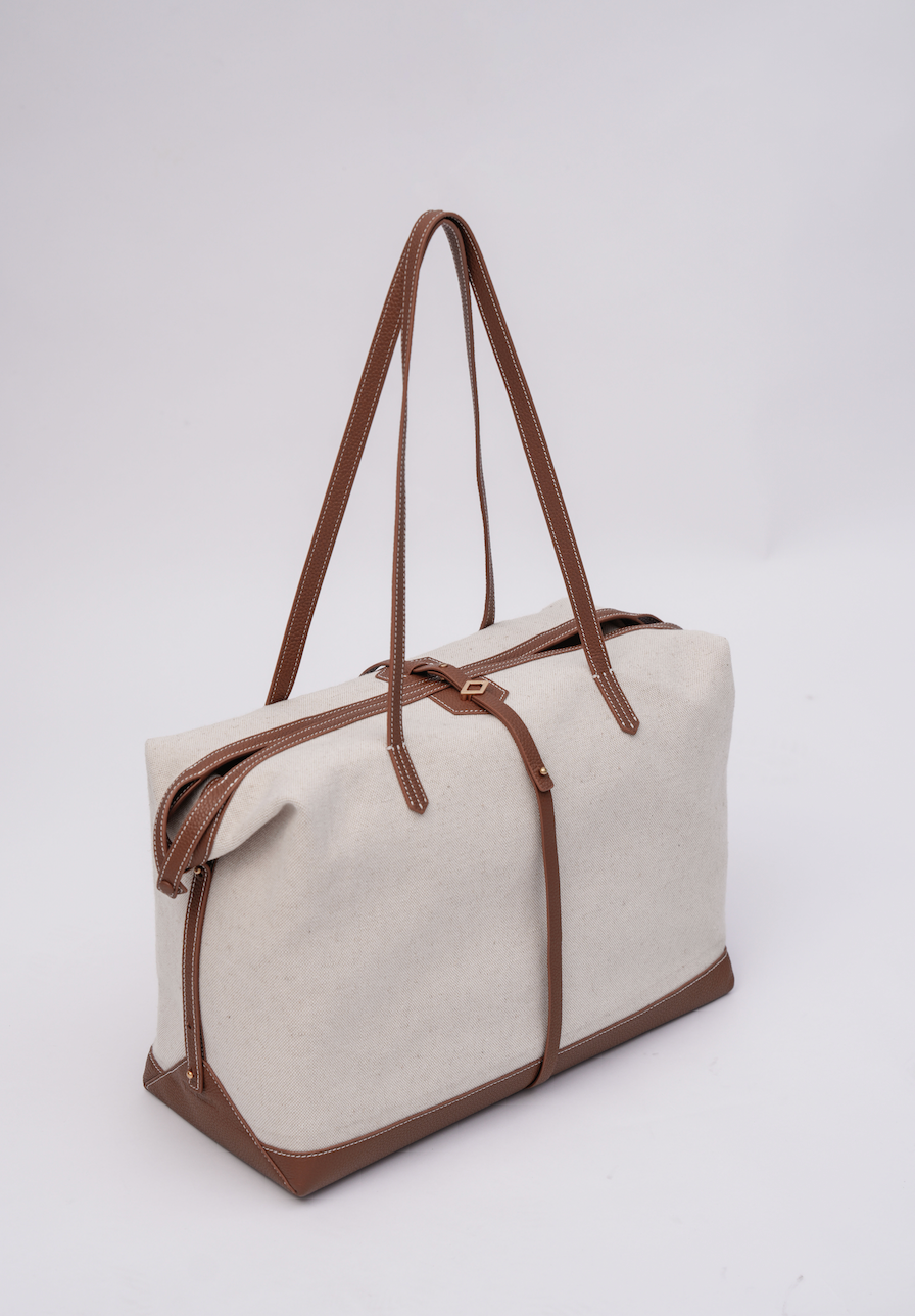 Grow Travel Tote Brown
