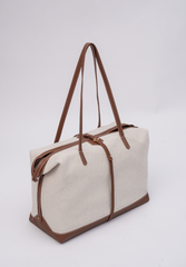 Grow Travel Tote Brown