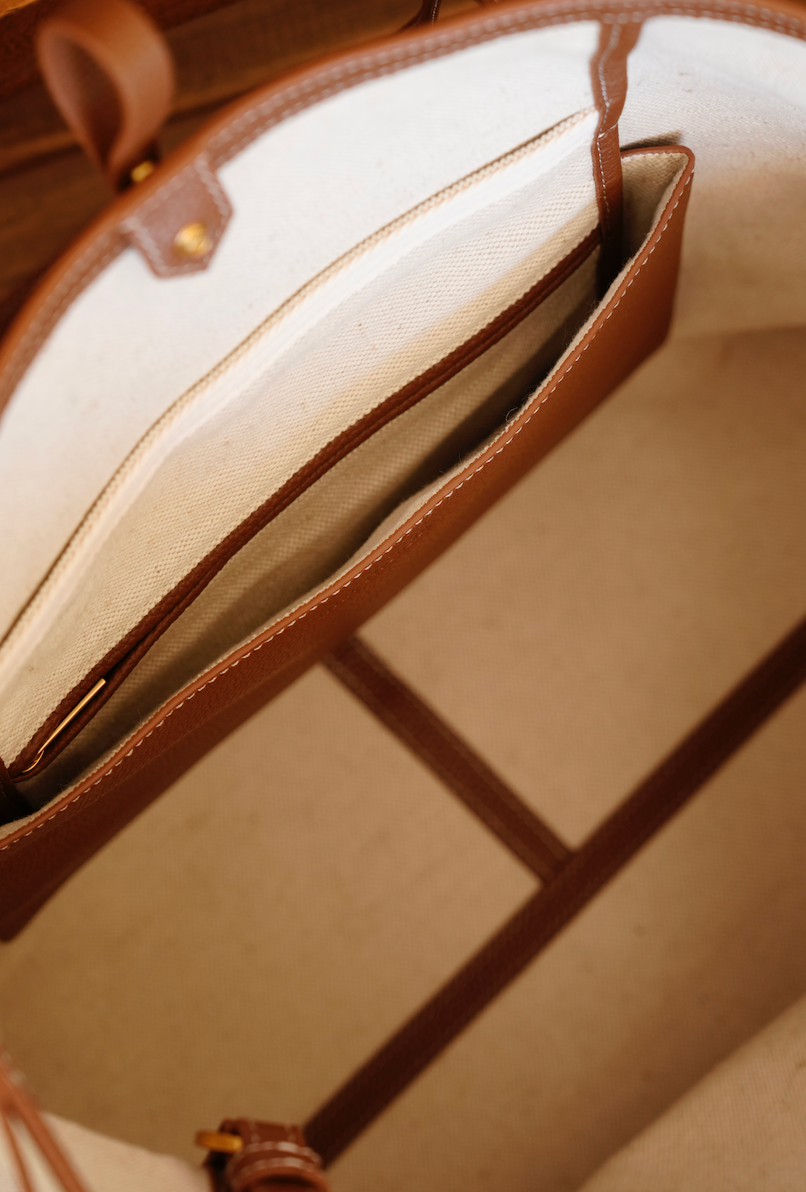 Grow Travel Tote Brown