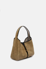 Never Late Hobo Bag Sand Combi Black