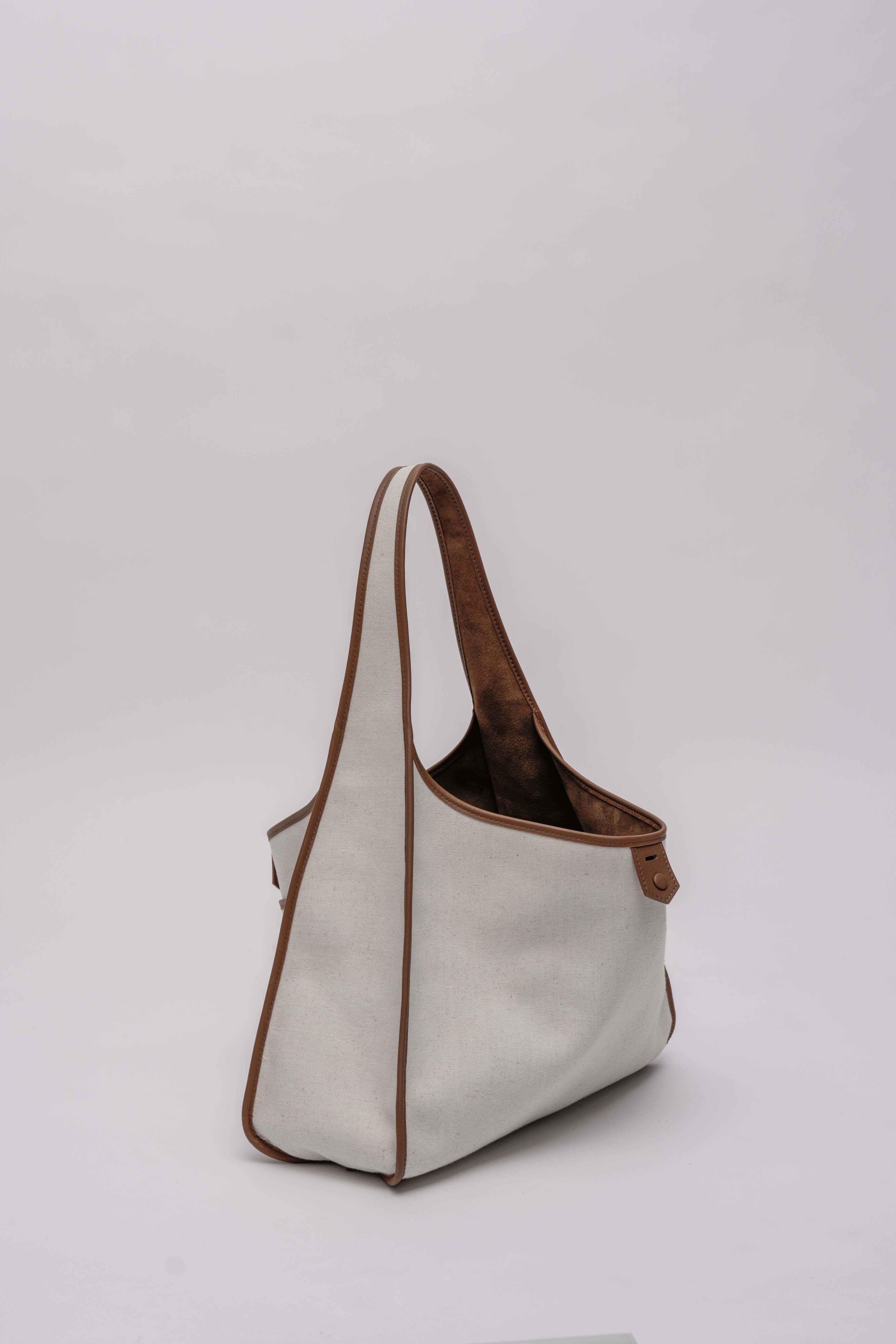 Never Late Hobo Bag  Light Brown Combi